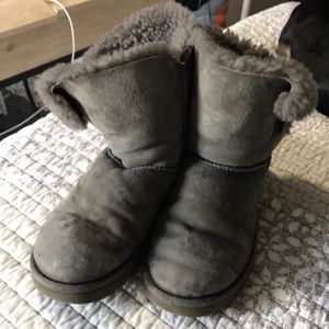 Gray Ugg Bailey Boots